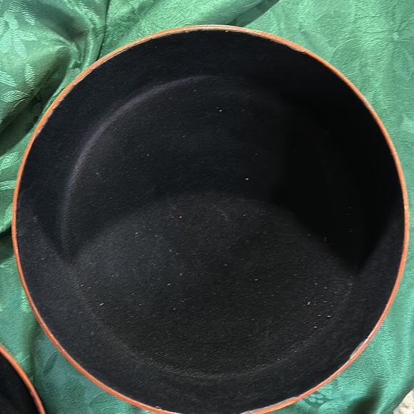Vintage Rare Hat Box with Felt Lining - Picture 7 of 17